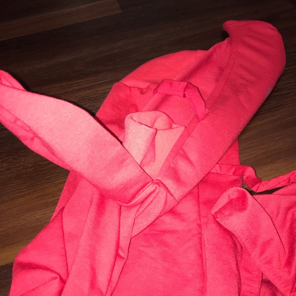 Tipsy Elves Hooded Unisex One Piece Red Lobster Costume With Oversized Claws NWT - Picture 7 of 9